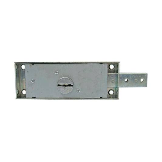 DOUBLE BIT RIGHT-HAND SIDE LOCK STRAIGHT DEADBOLT GALVANISED STEEL - best price from Maltashopper.com BR410210640