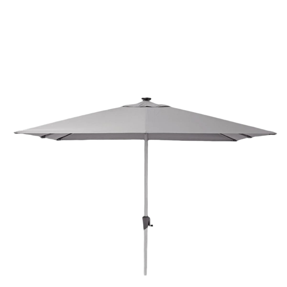 Bricocenter NATERIAL SONORA II CENTRAL PARASOL WITH LED ALUMINIUM 290X290 250G TAUPE