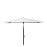 AVEA NATERIAL - aluminum umbrella with white polyester tarp 2X3 m - best price from Maltashopper.com BR500011291