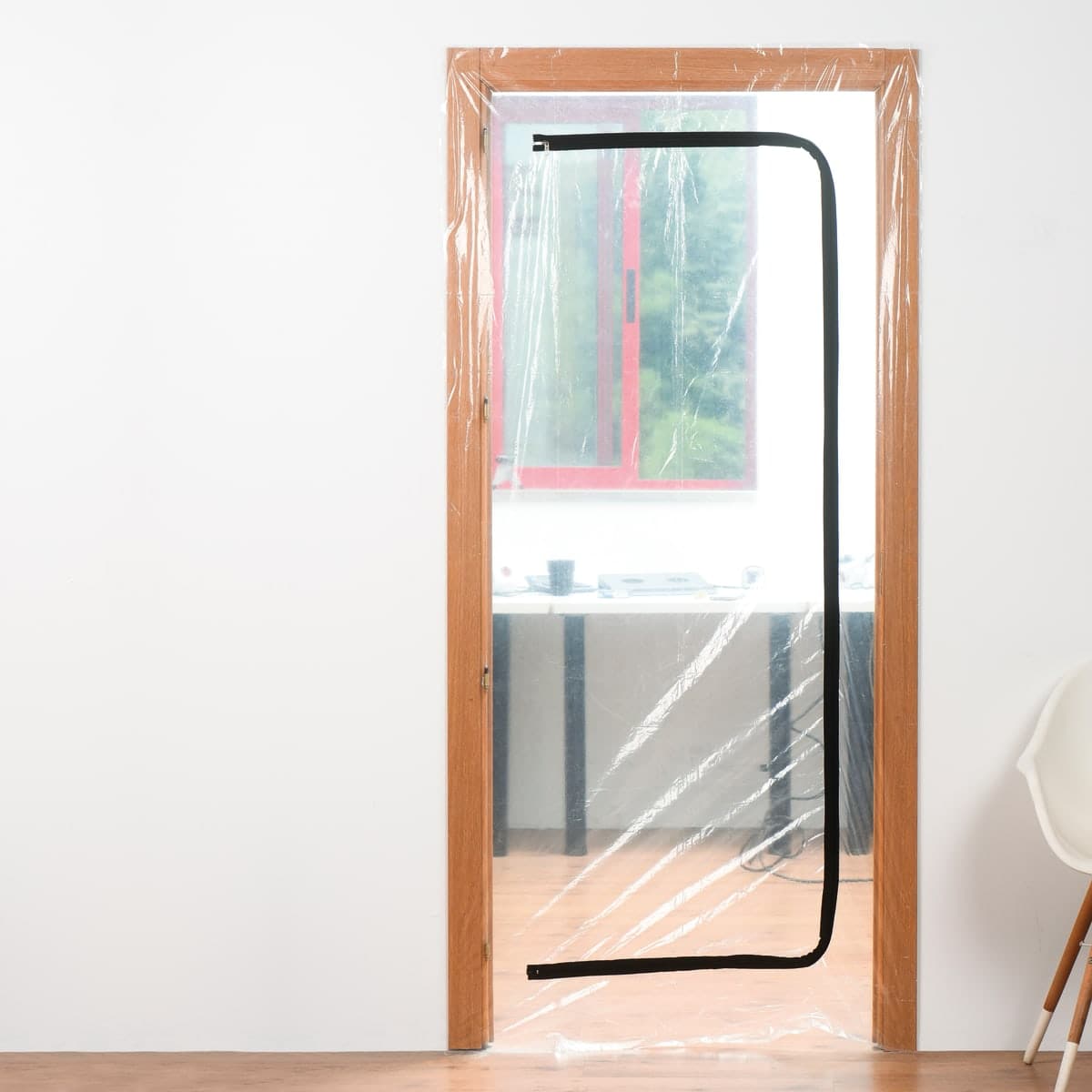 NYLON DOOR PROTECTION SHEET WITH VELCRO H215X90CM DEXTER - best price from Maltashopper.com BR470003630