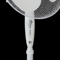FLOOR STANDING FAN 40CM 45W WHITE WITH REMOTE CONTROL EQUATION - best price from Maltashopper.com BR420960342
