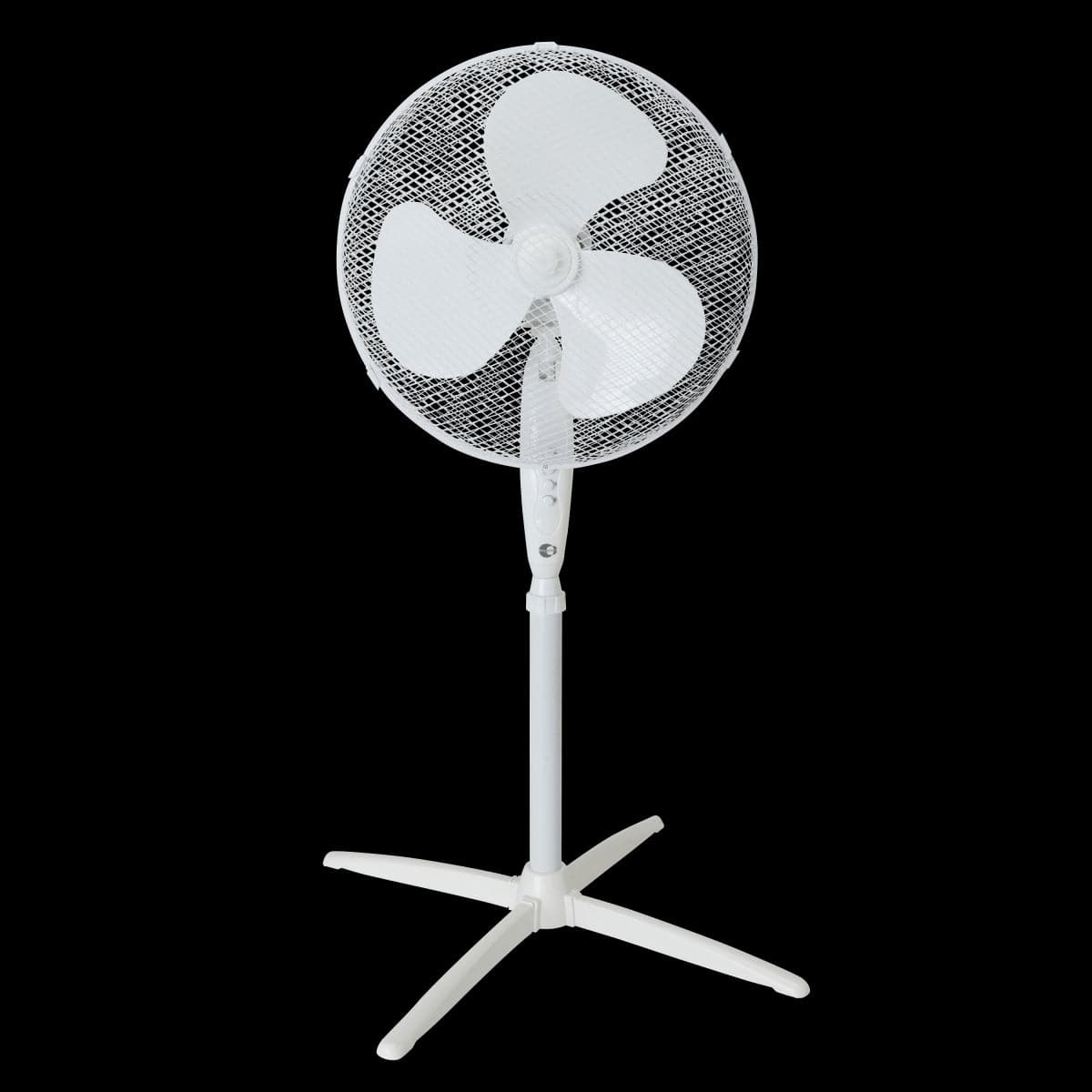 FLOOR-STANDING FAN 40CM 45W WHITE EQUATION