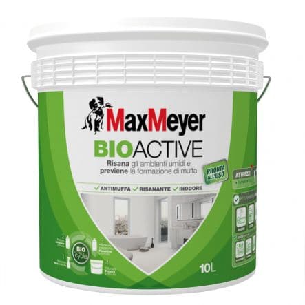 Bricocenter WHITE PAINT TRANSPIRENTE BIOACTIVE 10LT