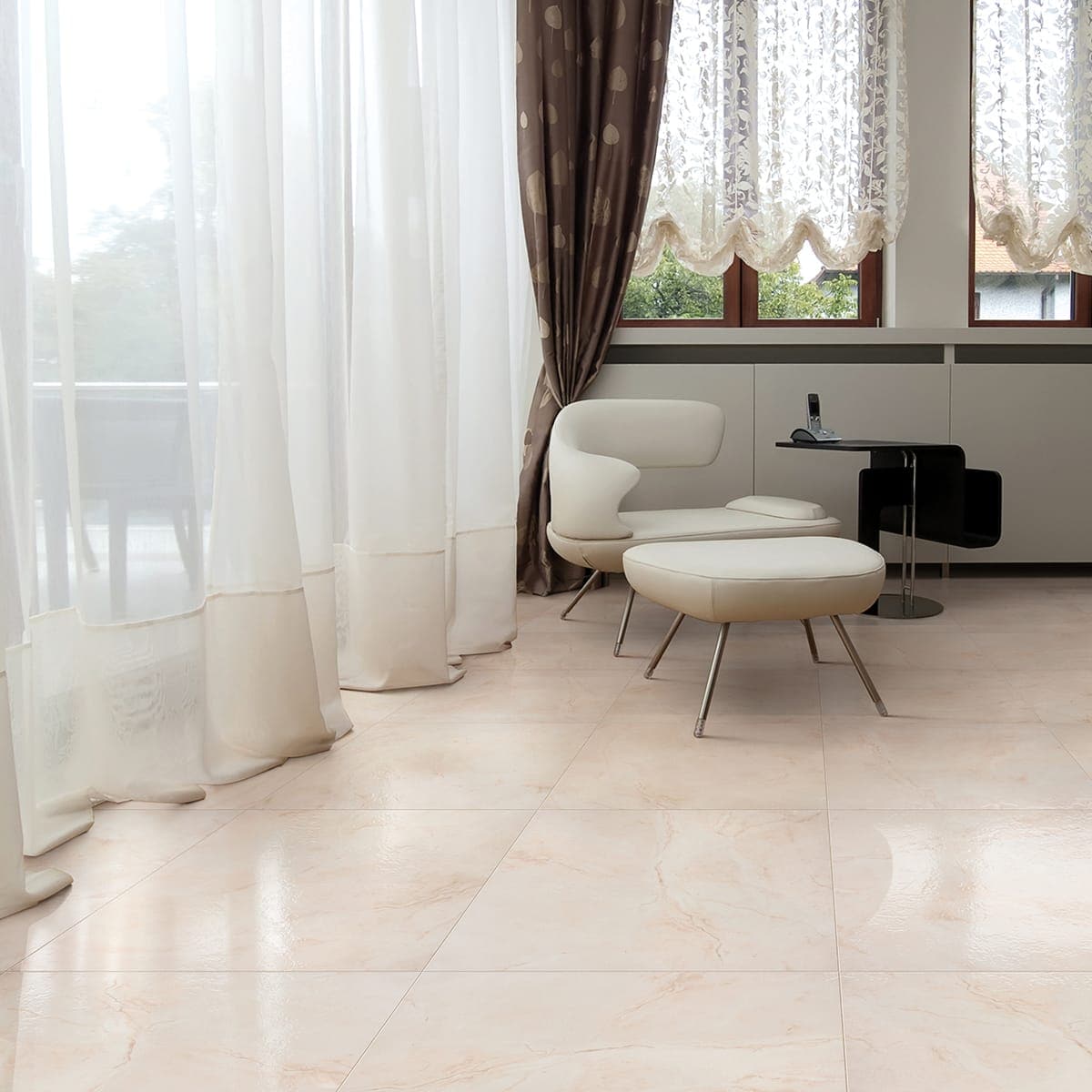 PAV INT 45X45 GRES PORC CHARME BEIGE M2 1.65 - best price from Maltashopper.com BR450430206