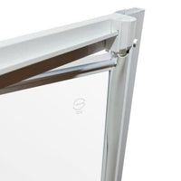 ESSENTIAL SENSEA HINGED DOOR W 70 H 185 CM SCREEN-PRINTED GLASS 4 MM WHITE - best price from Maltashopper.com BR430006819