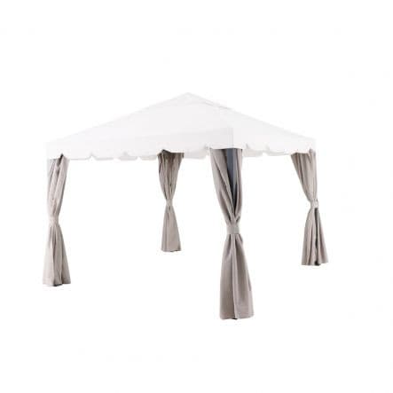 NATERIAL - Set of 4 replacement curtains for YSIS NATERIAL TORTORA polyester gazebo - 3X4 M - best price from Maltashopper.com BR500011258