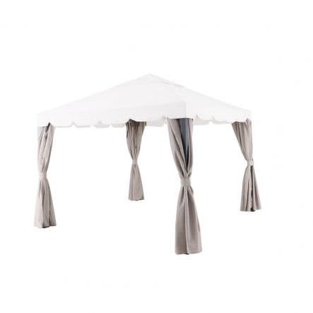 Bricocenter NATERIAL - Set of 4 replacement curtains for YSIS NATERIAL TORTORA polyester gazebo - 3X4 M