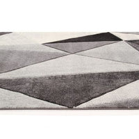 RAY DIAMOND CARPET 160X230 MEDIUM PILE GREY POLYPROPYLENE - best price from Maltashopper.com BR480010305