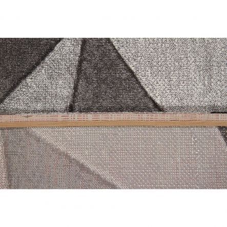 RAY DIAMOND CARPET 190X133 MEDIUM PILE GREY POLYPROPYLENE - best price from Maltashopper.com BR480004810