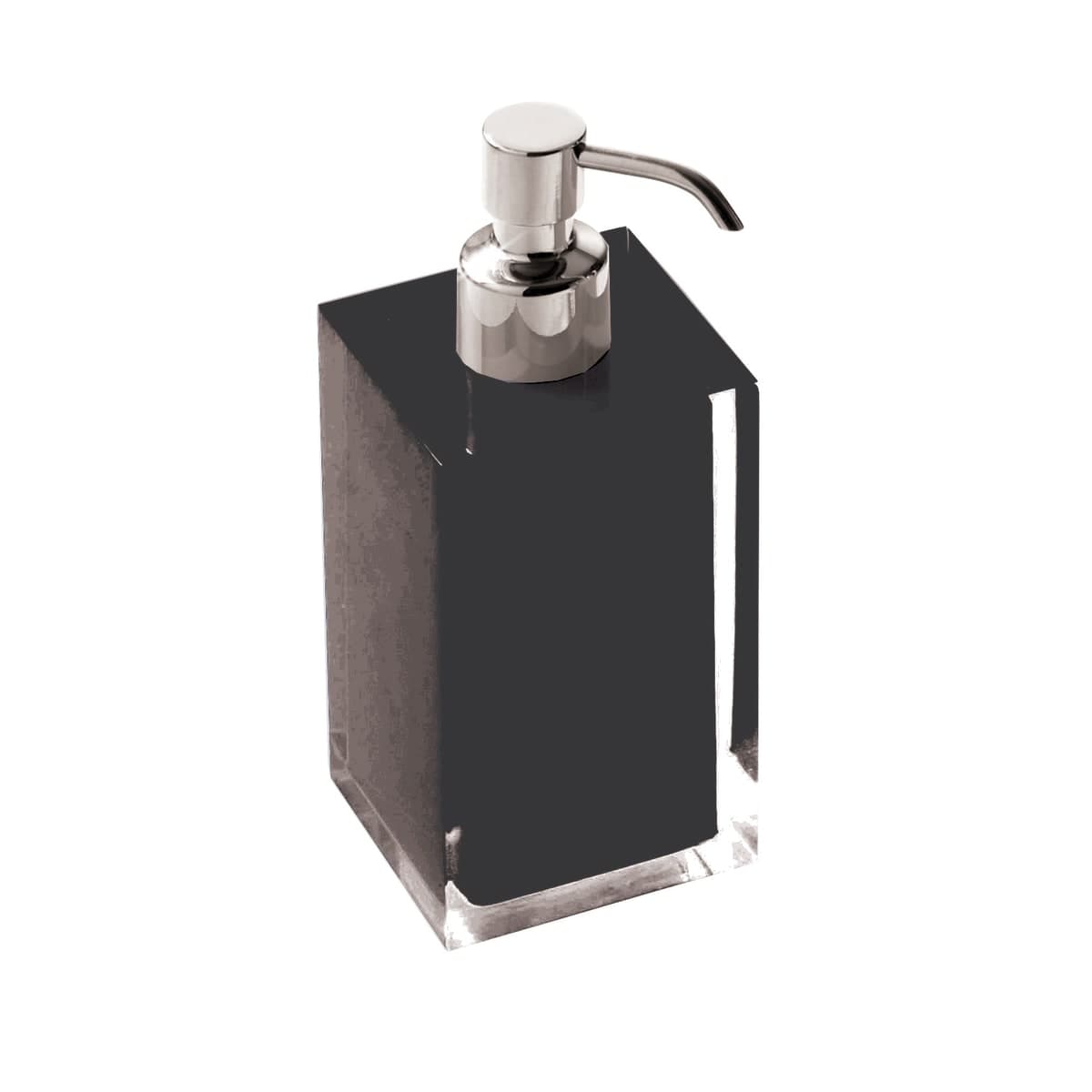 SOAP DISPENSER RAINBOW BLACK RESIN - best price from Maltashopper.com BR430006774