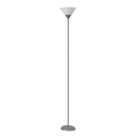 FLOOR LAMP BASIC SILVER H179 E27=60W