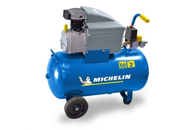 MICHELIN COMPRESSOR 50LT 2HP 8BAR OIL LUBRICATED