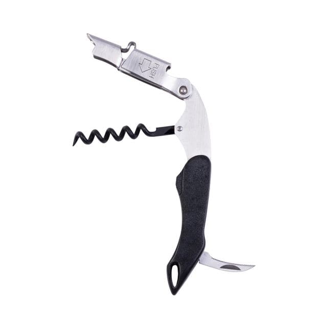 DIVINO Sommelier corkscrew black W 3.5 x L 12 cm - best price from Maltashopper.com CS615335