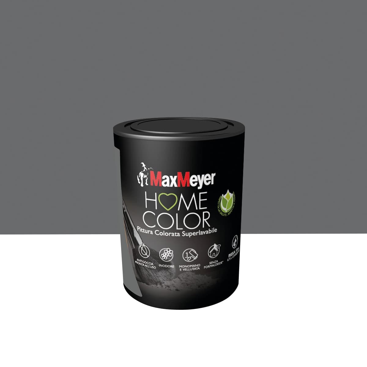 SMOKE-GREY SUPERWASHABLE PAINT HOME COLOUR 750 ML - best price from Maltashopper.com BR470003892