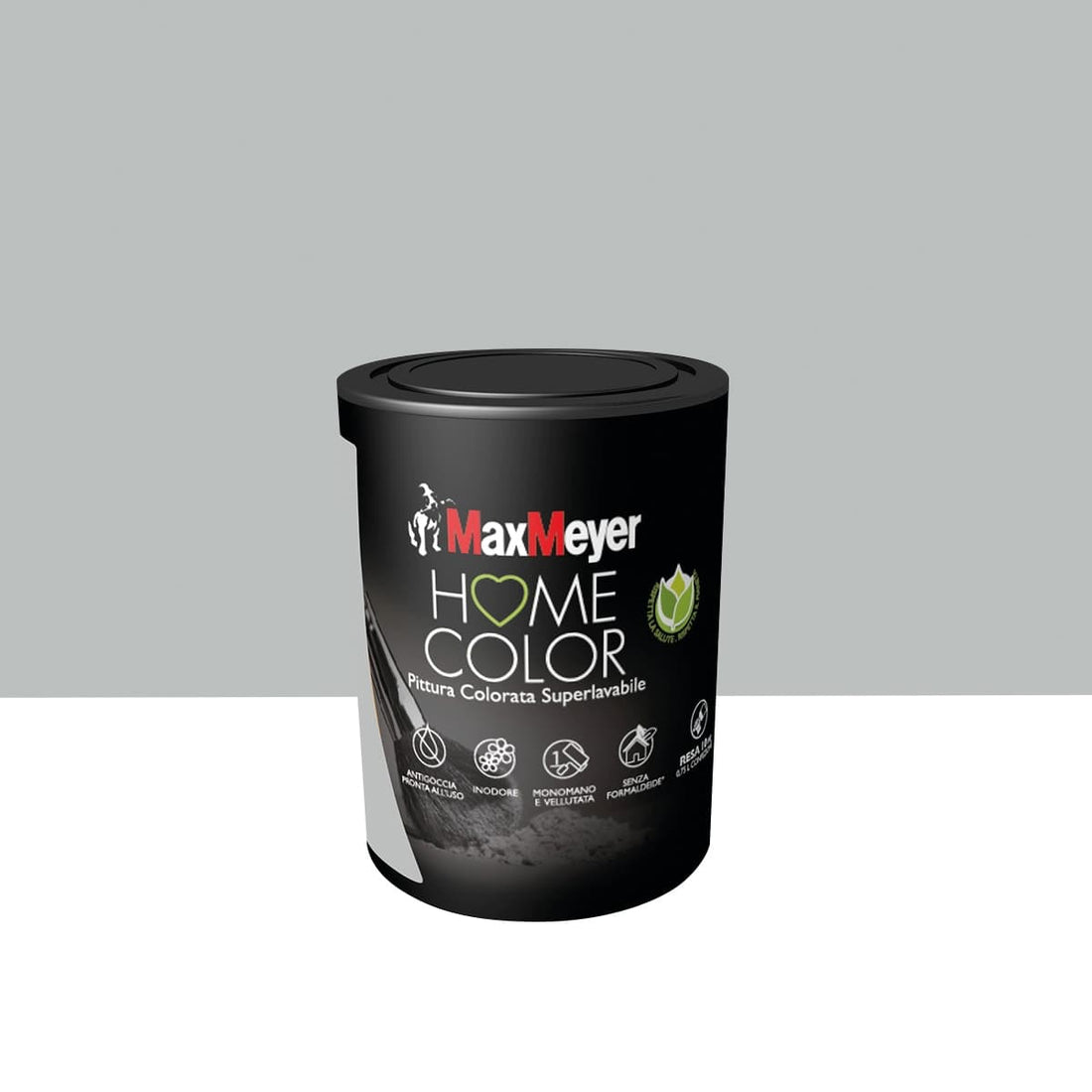 SILVER-GREY SUPERWASHABLE PAINT HOME COLOUR 750 ML - best price from Maltashopper.com BR470003888