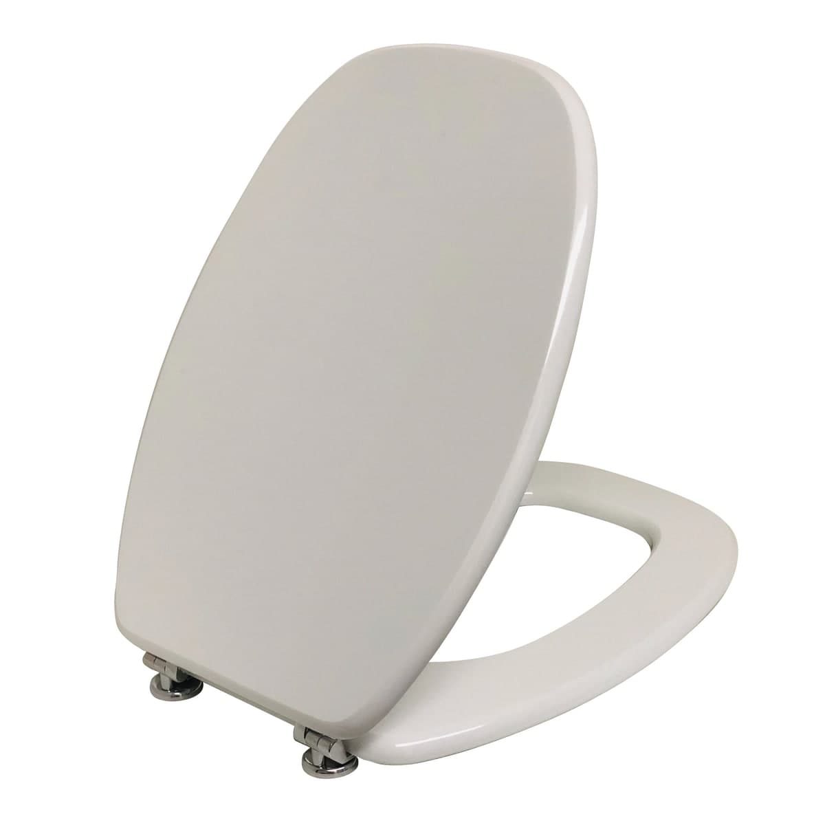 WC SEAT MOD. ITALICA - GLOSSY WHITE MDF - best price from Maltashopper.com BR430007152
