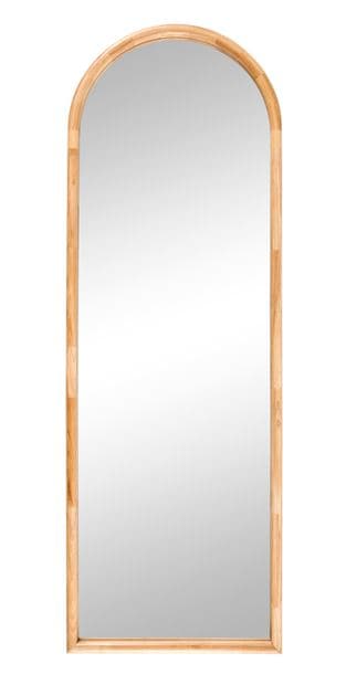 RUBBERWOOD Natural mirror H 175 x W 60 cm - best price from Maltashopper.com CS665791