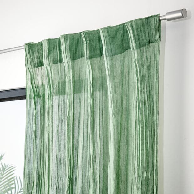 TENDRA Green curtain W 130 x L 250 cm - best price from Maltashopper.com CS645470