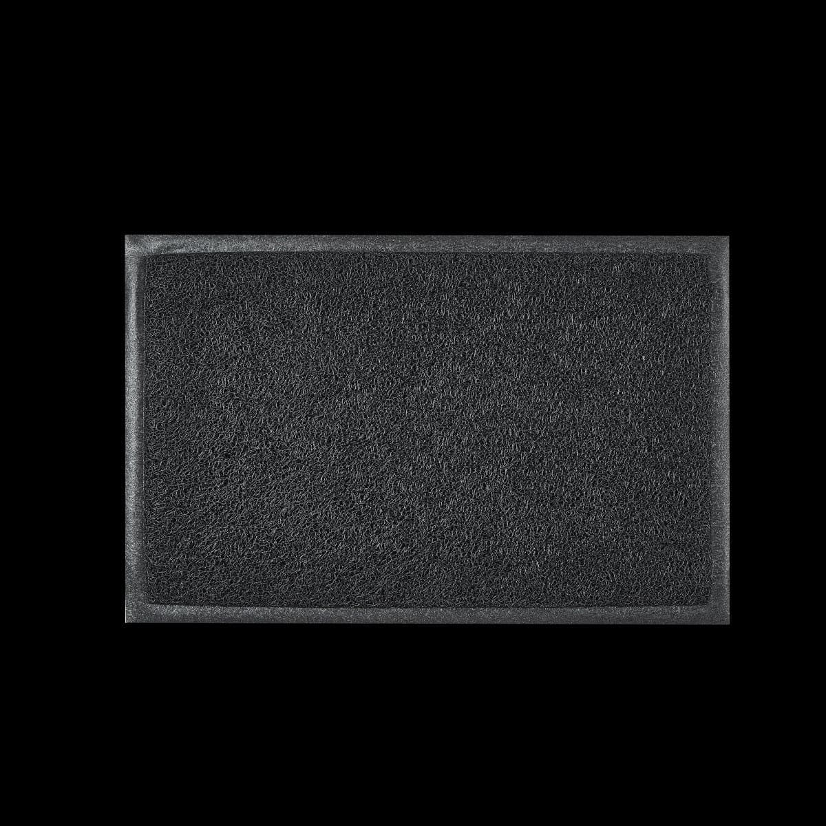 DIAMOND BLACK VINYL DOORMAT 40X60 CM - best price from Maltashopper.com BR480008371