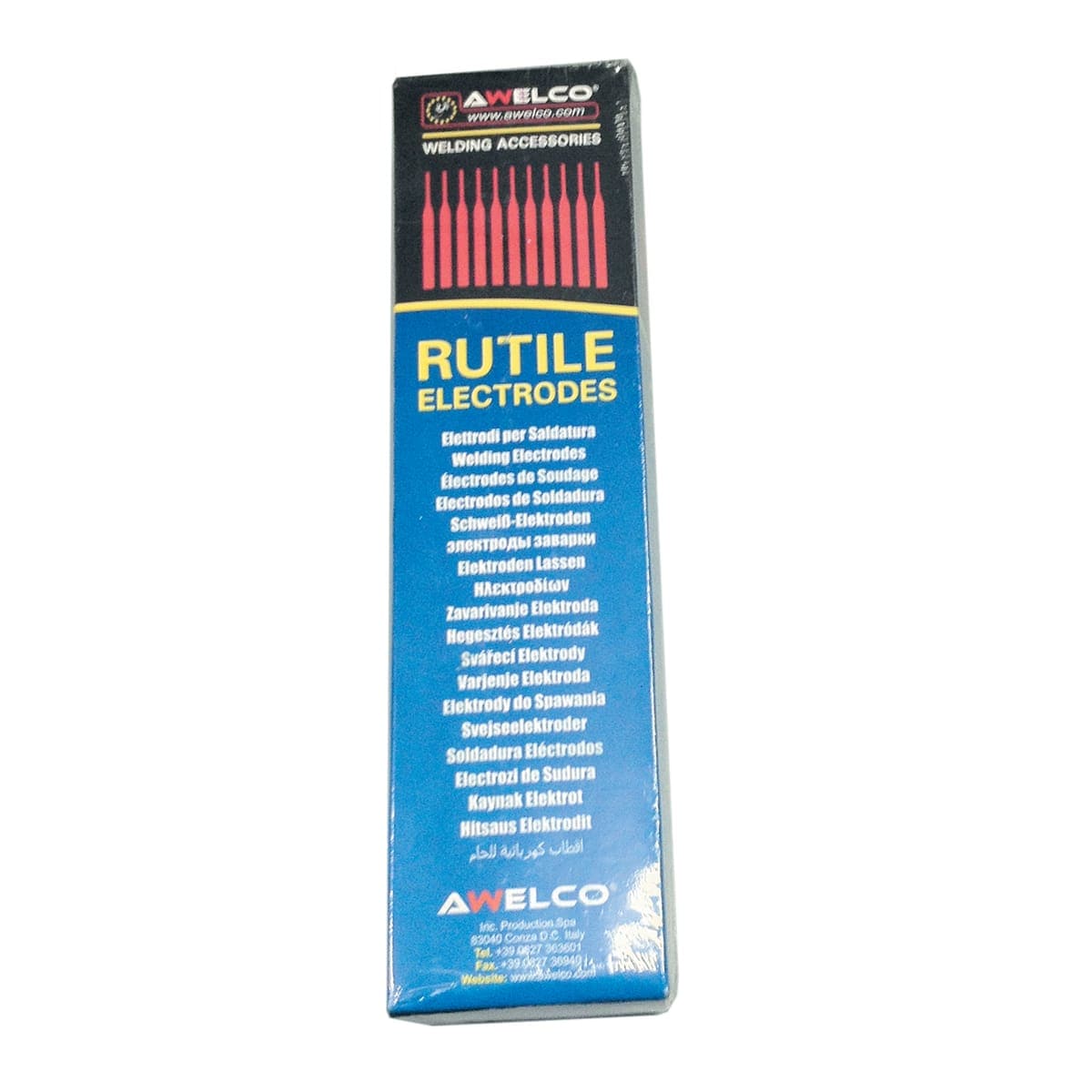 RUTILE ELECTRODES D 2.5 MM - 255 PIECES - best price from Maltashopper.com BR400600265