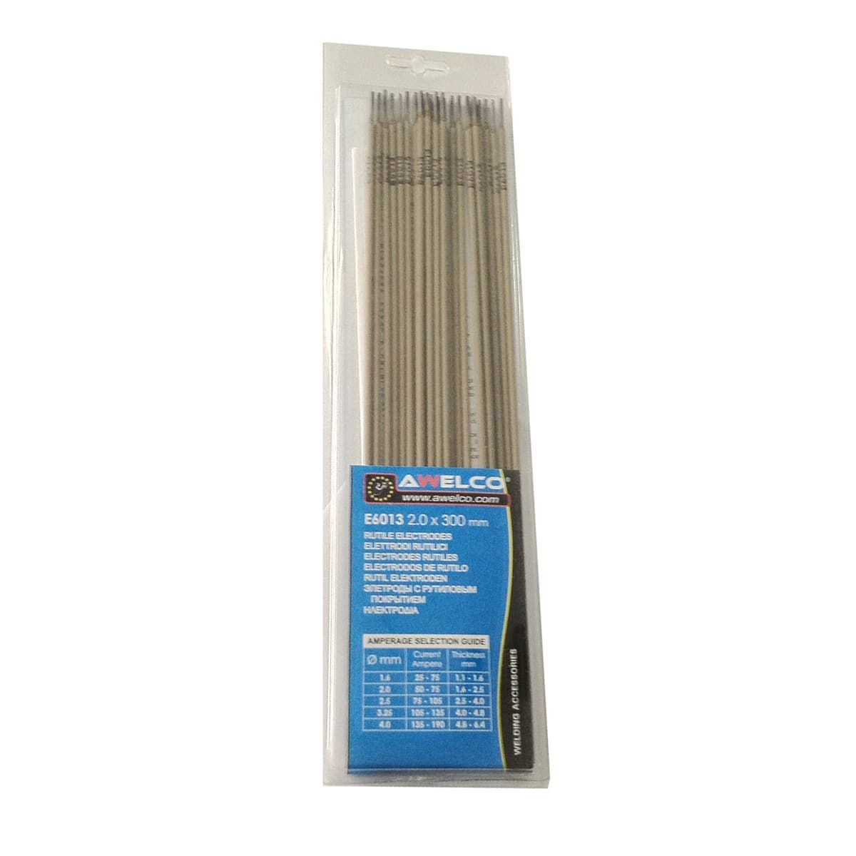 Bricocenter RUTILE ELECTRODES DIAM 2 MM L 300 MM-25 PIECES