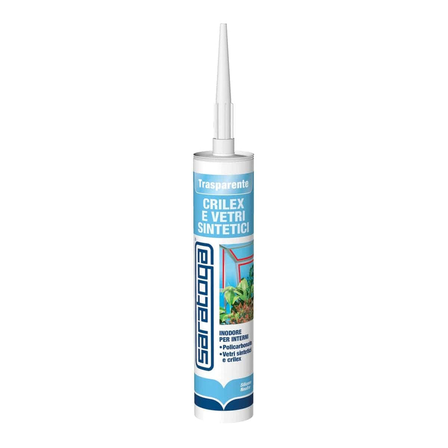Bricocenter SILICONE FOR PLASTIC METAL TRANSP 280ML