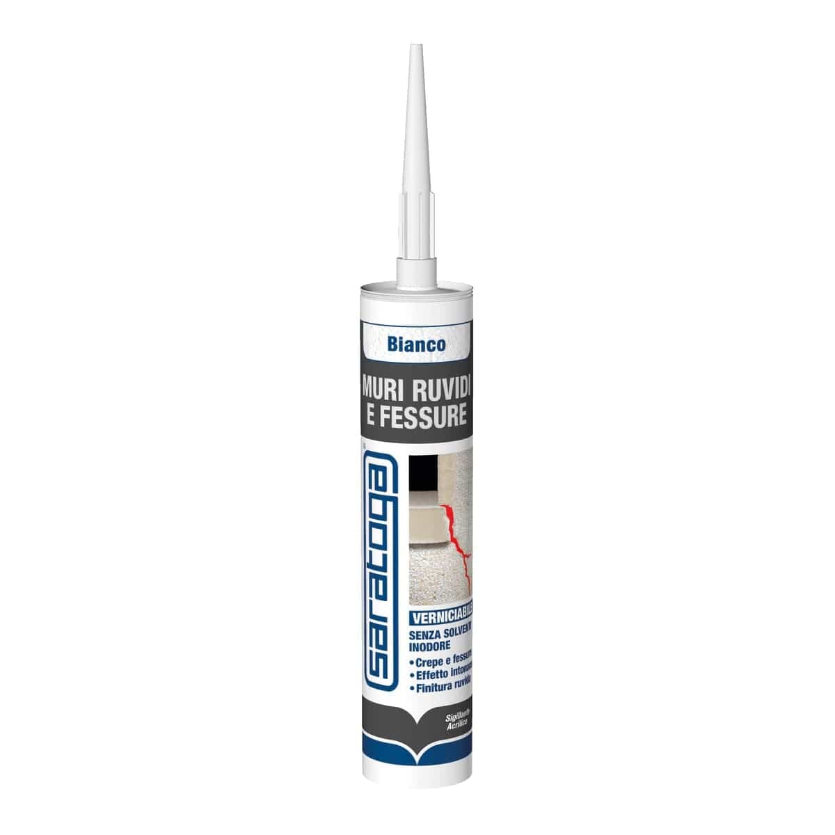 Bricocenter ROUGH PLASTER EFFECT SEALANT WHITE 280ML