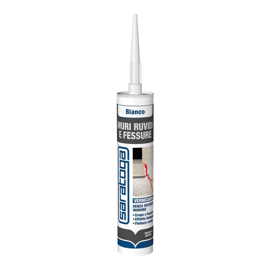 Bricocenter ROUGH PLASTER EFFECT SEALANT WHITE 280ML