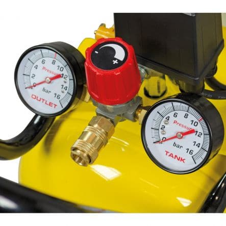 STANLEY 50 L SILENCED COMPRESSOR 1.3 HP 8 BAR - best price from Maltashopper.com BR400002762