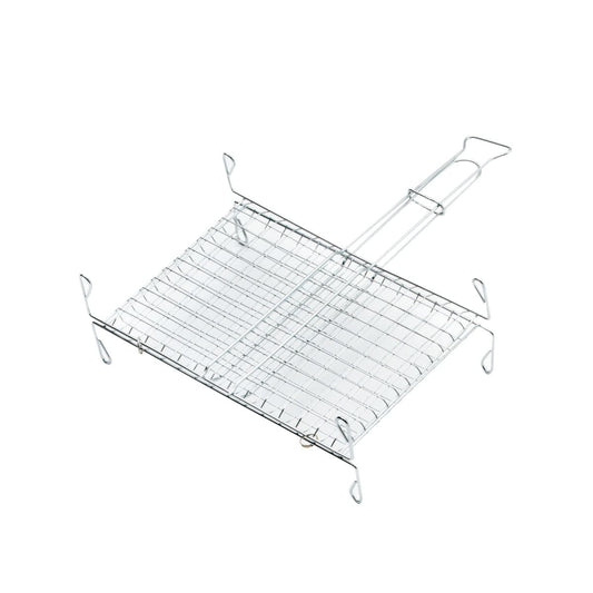 Bricocenter MESH GRILL WITH BARBECUE FEET 40X35CM