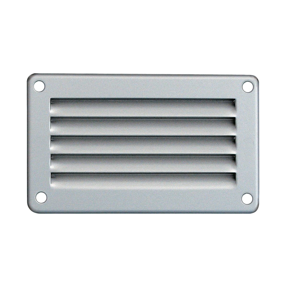 OVERLAPPING RECTANGULAR VENTILATION GRILLE MM 100X60 METAL WHITE