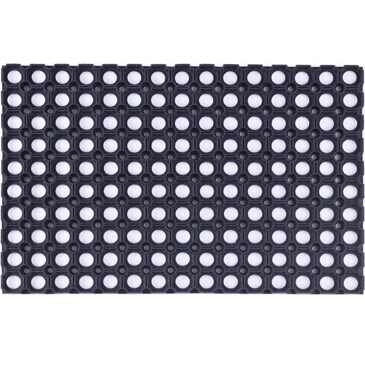 Bricocenter DOORMAT FLAVIO RUBBER BLACK 40X60 CM