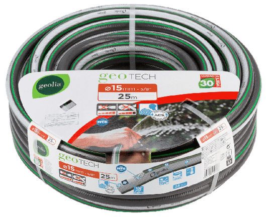 GEO TECH HOSE NTS 5 LAYERS - FOOD GRADE - 15 MM - 25 M - best price from Maltashopper.com BR500010604