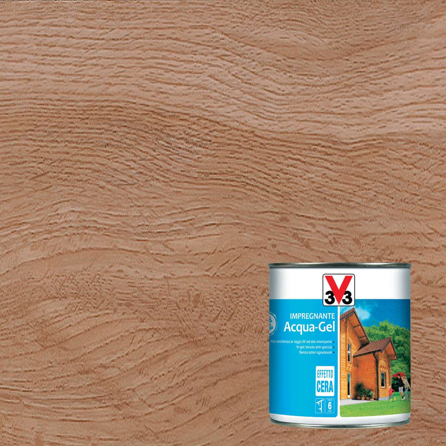 WOOD IMPREGNATING AGENT WATER GEL LIGHT WALNUT 750ML - best price from Maltashopper.com BR470001990