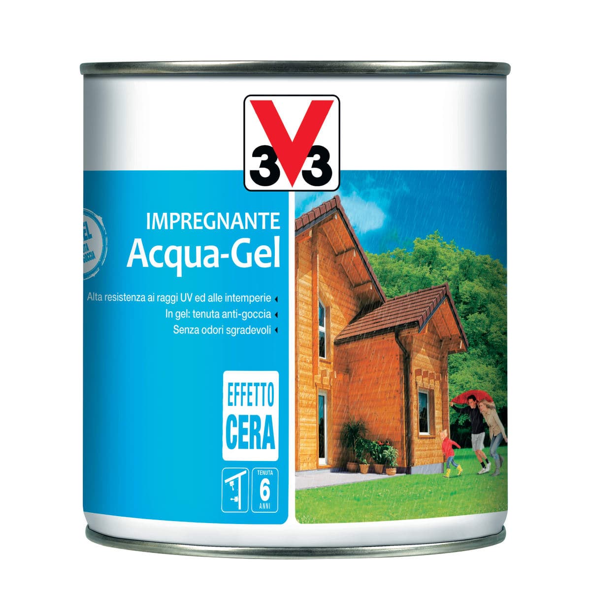 Bricocenter WOOD IMPREGNATING AGENT WATER GEL DOUGLAS 750ML