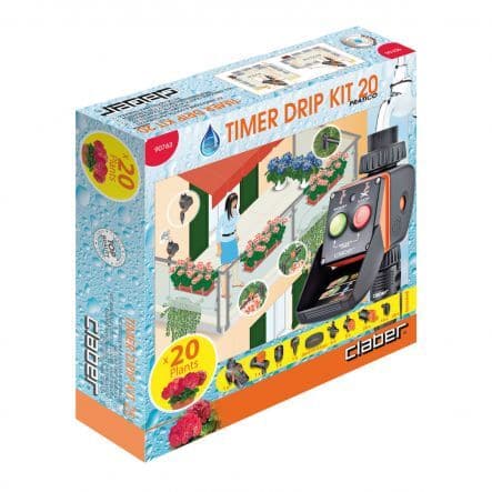 Bricocenter CLABER MICRO-IRRIGATION KIT FOR UP TO 20 POTS
