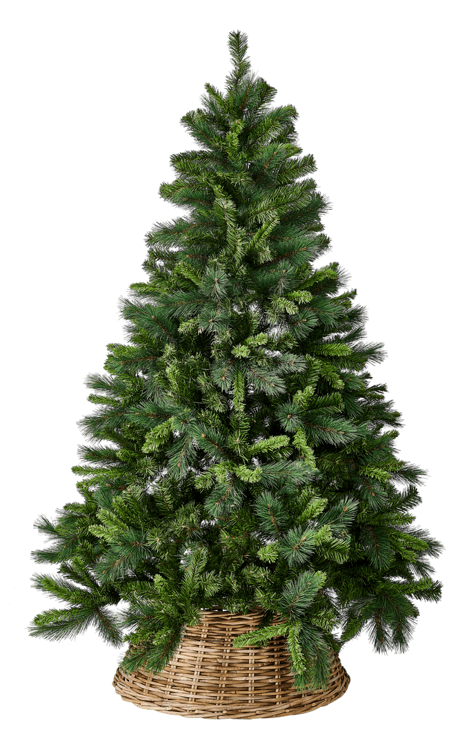 ROYAL Green Christmas tree H 210 cm - Ø 138 cm