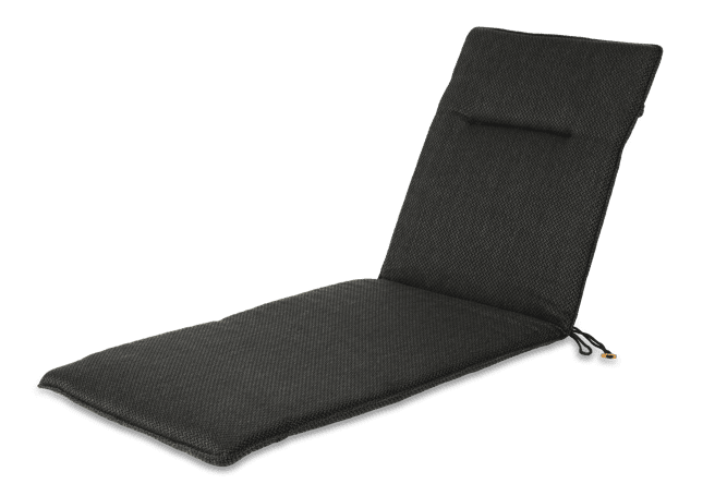 BAYA Garden cushion for deckchair black - best price from Maltashopper.com CS691285