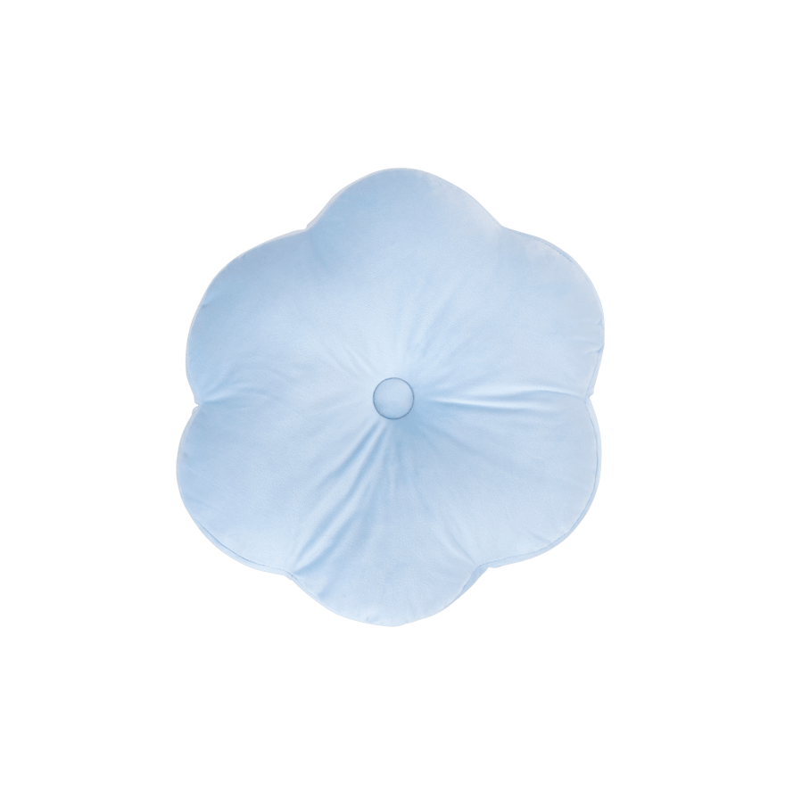 Casa FIONA Cushion 3 colours light blue, dark pink, light purpleH 5 cm - Ø 32 cm