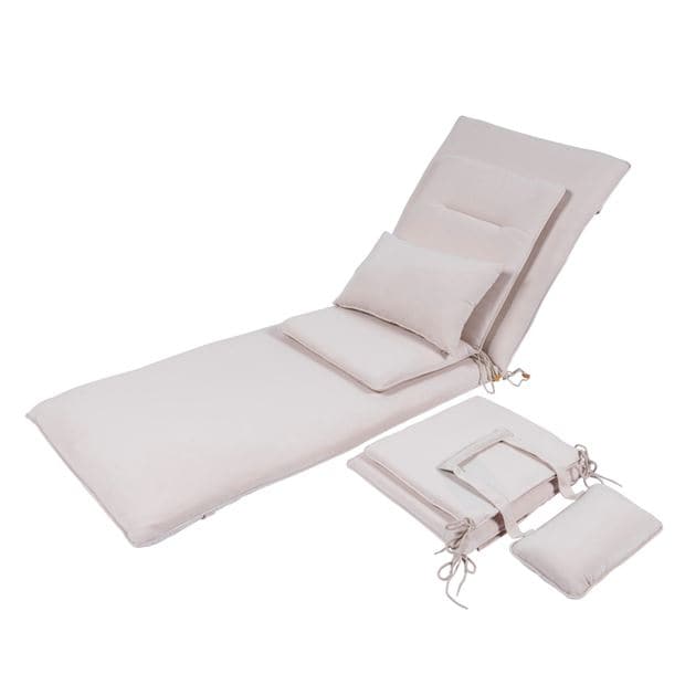 AZUR Garden cushion for sun loungers. H 4 x W 60 x L 178 cm - best price from Maltashopper.com CS662305