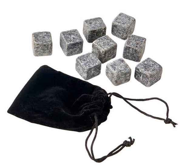 WHISKEY Cooling cubes set of 9 dark grey, H 2 x W 2 cm