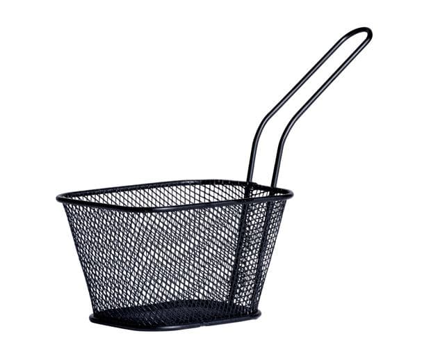 BLACK Black serving basket H 14 x W 8.5 x D 10.5 cm - best price from Maltashopper.com CS617911