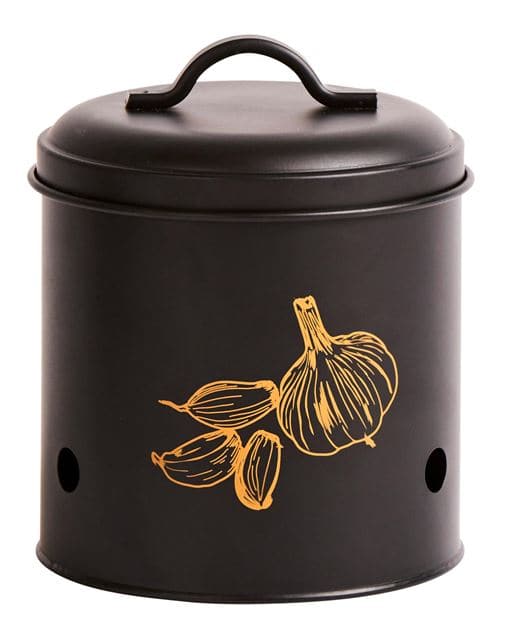 VIRA Black container H 15,5 cm - Ø 13 cm - best price from Maltashopper.com CS608615