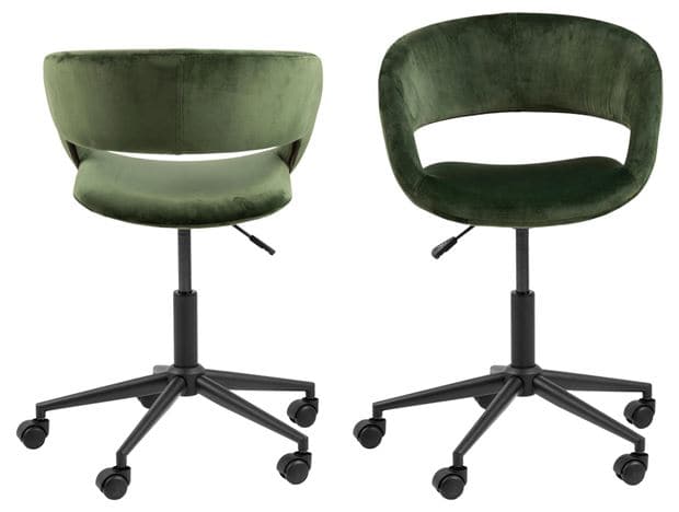 ROLI Green office chair H 92 x W 40 x D 43 cm - best price from Maltashopper.com CS669179