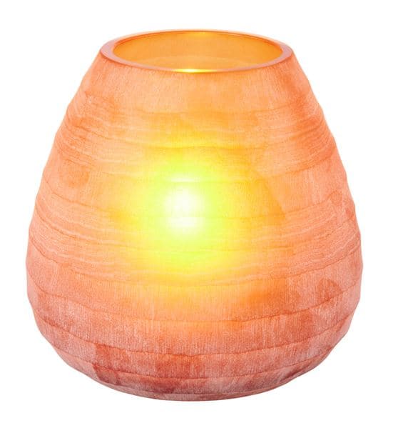 SANDY Partylight orange H 15 cm - Ø 15 cm - best price from Maltashopper.com CS662179