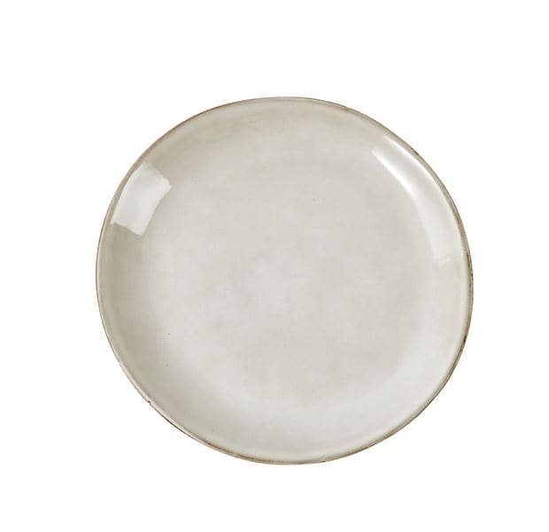 EARTH MARL Cream dessert plateØ 20 cm - best price from Maltashopper.com CS629944