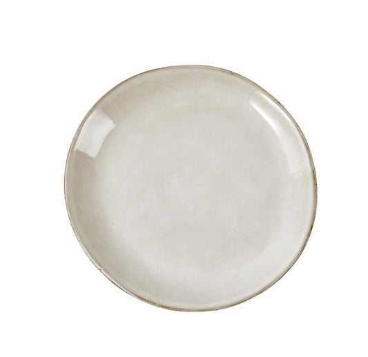 Casa EARTH MARL Cream dessert plate, Ø 20 cm