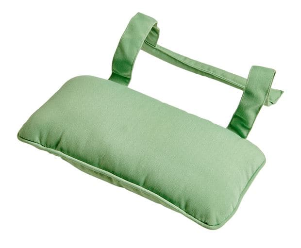 AZUR Green headrest garden cushion W 15 x L 30 cm - best price from Maltashopper.com CS654759