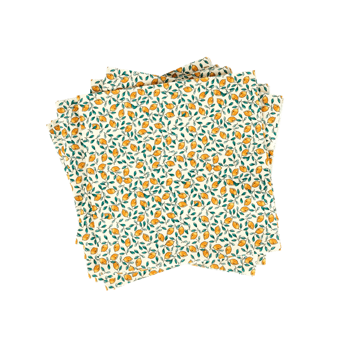 LEMONADE Set of 20 napkins various colours - best price from Maltashopper.com CS680659