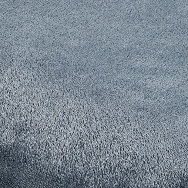 Casa FLANNEL Gray plaid, W 130 x L 160 cm